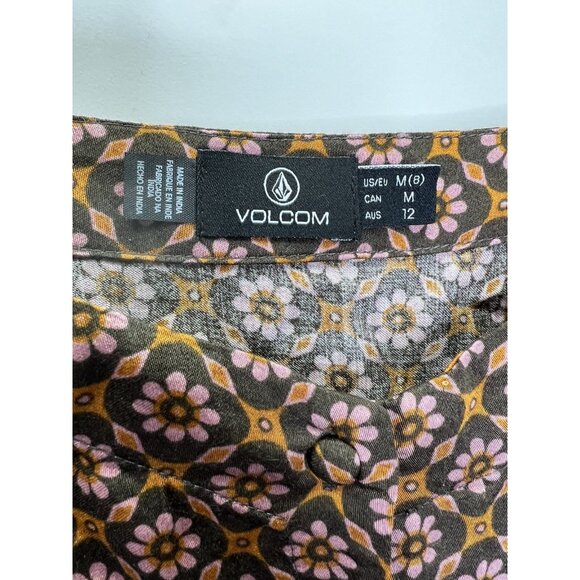 Volcom Women's Beachnut Floral Slip Dress Size Medium NWT - Picture 7 of 14